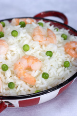 Riz Crevette Pois