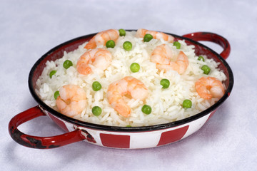Riz Crevette Pois