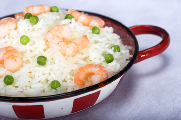 Riz Crevette Pois