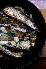 garlic Saury
