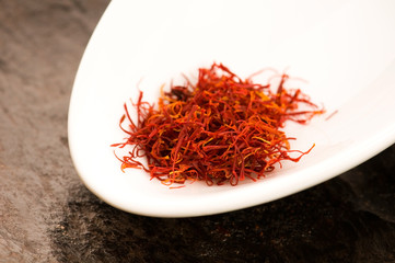 Naklejka premium safran. herbs and spices