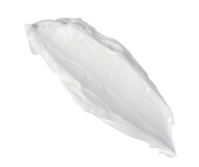 Fototapeta premium white beauty cream stroke cosmetics