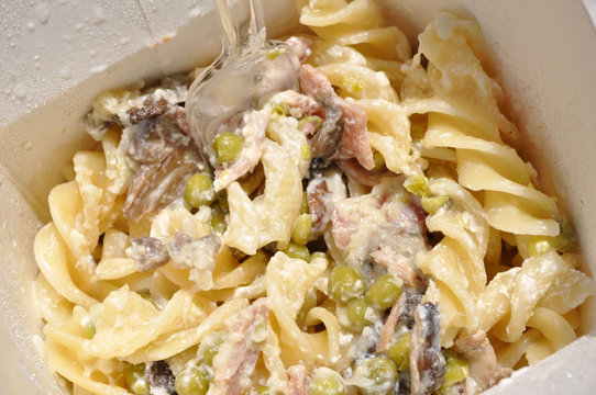 p&acirc;tes fusillis boscaiola