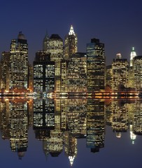 Lower Manhattan at Night