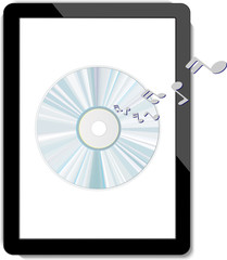 tablet music conception © Lasa