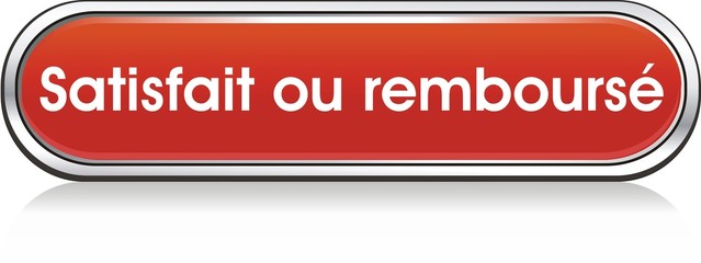 bouton satisfait ou remboursé