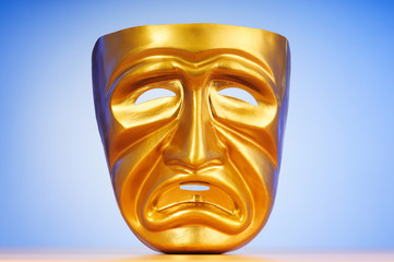 Masks with the theatre concept