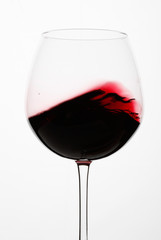 glass of red wine