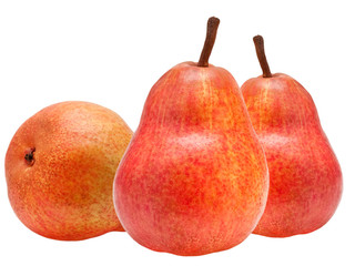 pear isolated on white background