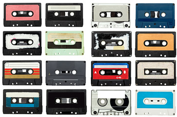 Fototapeta premium music audio tape vintage