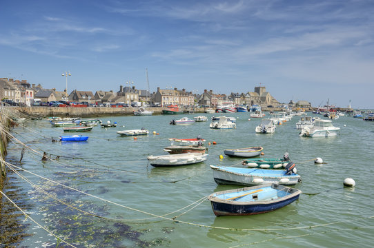 Panorama HDR du port de Barfleur
