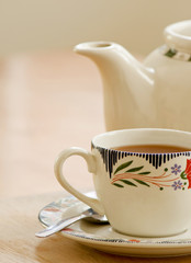A morning cup of tea