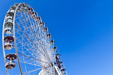 Ferris wheel on a fair