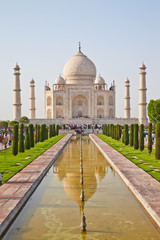 Taj Mahal located in Agra 8