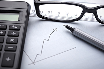 diagram graph for finance business