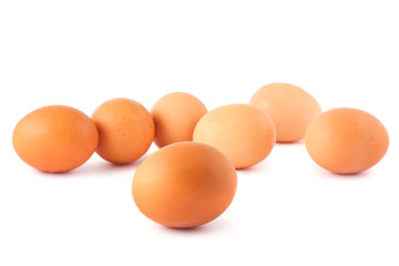 Brown eggs