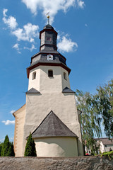 Fototapeta na wymiar Kirche in Gera - Trebnitz