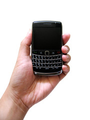 cellulr phone in hand