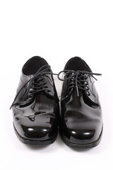 Shiny men's dressy shoes