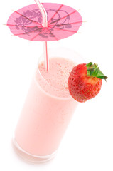 Strawberry protein cocktail