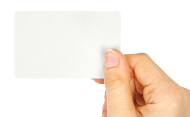 Obraz premium Card in hand
