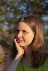 Fototapeta premium Sunny portrait