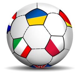 Soccer Ball Euro 2012