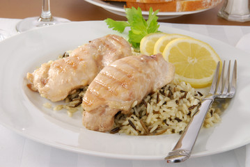 Chicken and wild rice