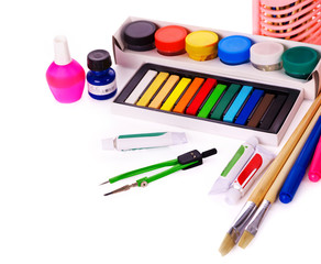 Back to school supplies.