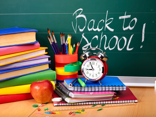 Back to school supplies.
