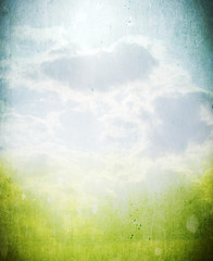 Vintage spring background