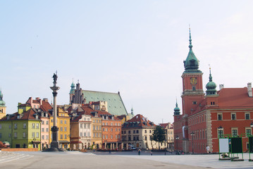 Fototapeta na wymiar Rynek Starego Miasta, Warszawa, Polska
