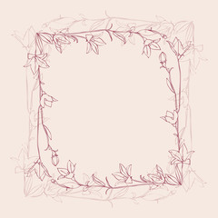 Flower frame