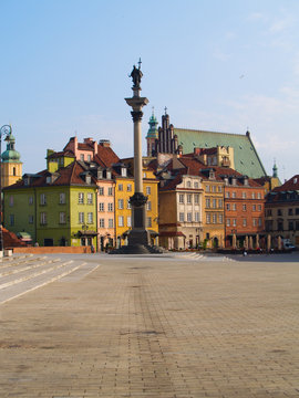 Old town square, Warsaw, Poland