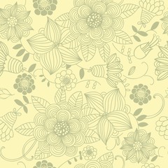 Floral seamless pattern