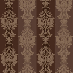 Floral vintage seamless pattern for retro wallpapers