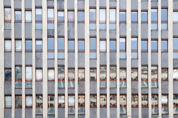 Office building on a background