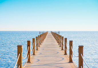 Jetty into the Blue