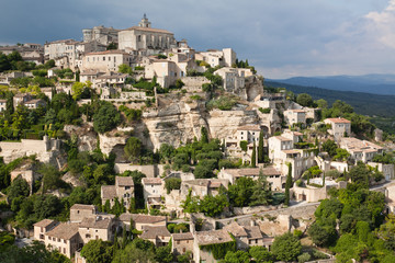 Fototapeta na wymiar Gordes the prettiest hill top village in Provence