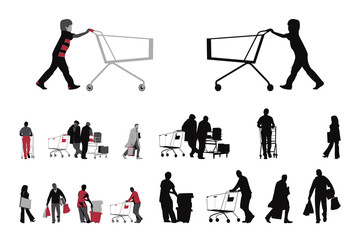 shopper collection, two color versions