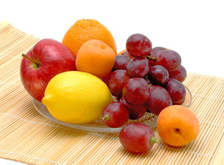 still life of fresh fruit