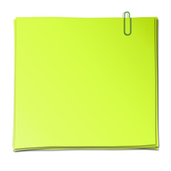 Papier gr&uuml;n, Klammer