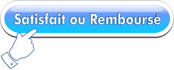 bouton satisfait ou remboursé