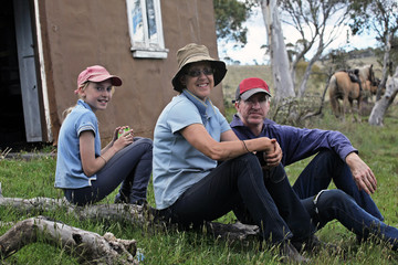 camping in the bush