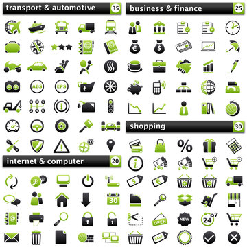 pack Icons III green