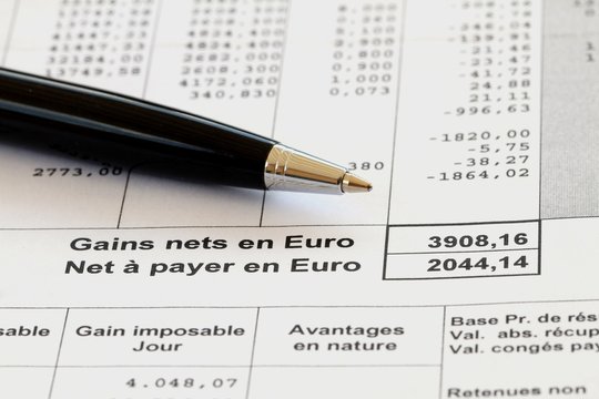 Bulletin de paye