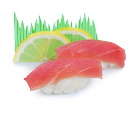 Sushi over White