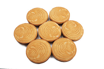 cookies in flower shape