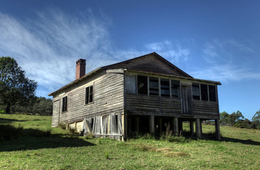 rustic wooden cottage