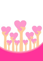 支援 チャリティー イメージ